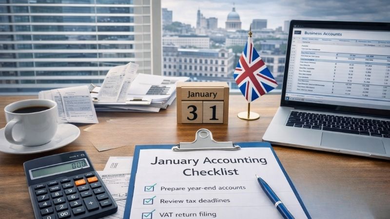 January Accounting Checklist for UK Small Businesses